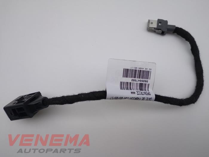 USB plug from a Peugeot 308 SW (L4/L9/LC/LJ/LR) 1.6 BlueHDi 120 16V 2016