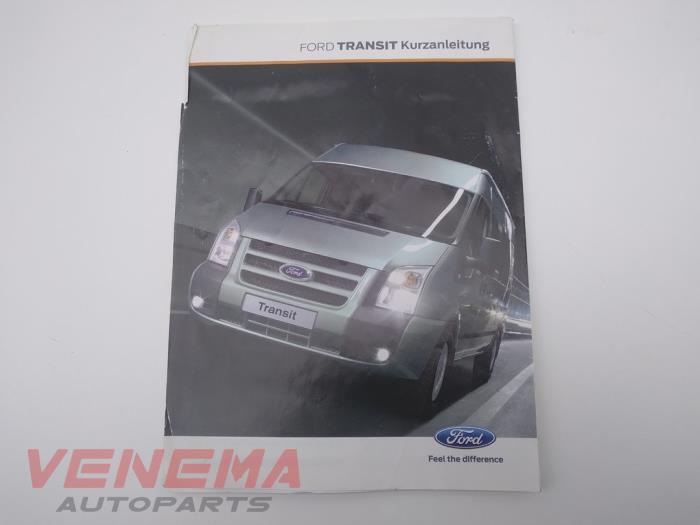 Instruction Booklet Ford Transit 2.2 TDCi 16V - CG3527DE