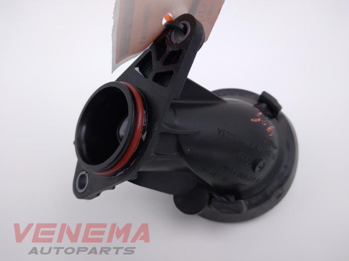 Oil fill pipe from a Mercedes-Benz C (R205) C-63 AMG 4.0 V8 Biturbo 2018