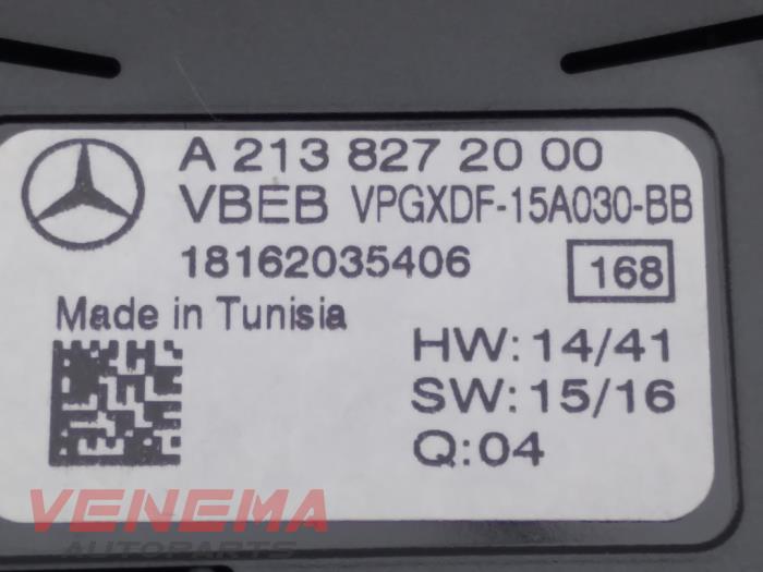 Horlogerie d'un Mercedes-Benz E Estate (S213) E-200d 2.0 Turbo 16V 2019