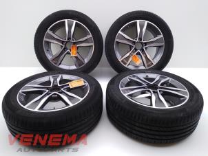 Used Sport rims set + tires Mercedes C (W205) C-200 2.0 CGI 16V Price € 499,99 Margin scheme offered by Venema Autoparts