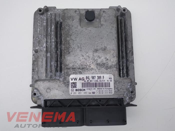 Used Engine management computer Volkswagen Touran (5T1) 2.0 TDI 110 Price € 149,99 Margin scheme offered by Venema Autoparts