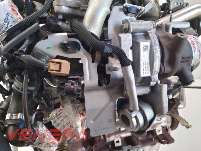 Engine from a Renault Clio IV (5R) 1.5 Energy dCi 90 FAP 2014