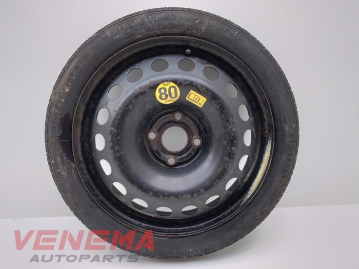 Spare wheel from a Opel Adam 1.2 16V 2015