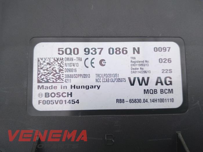 Sterownik Body Control z Volkswagen Golf Sportsvan (AUVS) 1.2 TSI 16V BlueMOTION 2014
