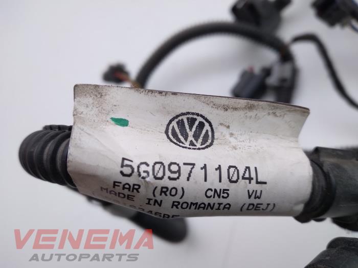 Faisceau de câbles Pdc d'un Volkswagen Golf VII (AUA) 2.0 GTD 16V 2016