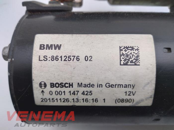 Motor de arranque de un BMW 4 serie Gran Coupe (F36) 420i 2.0 Turbo 16V 2016