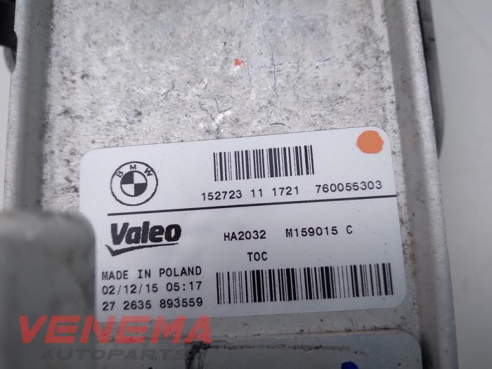 Refroidisseur d'huile d'un BMW 4 serie Gran Coupe (F36) 420i 2.0 Turbo 16V 2016