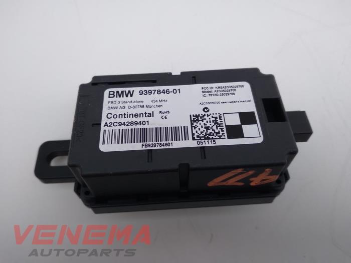 Używane Modul keyless vehicle BMW 4 serie Gran Coupe (F36) 420i 2.0 Turbo 16V Cena € 14,99 Procedura marży oferowane przez Venema Autoparts