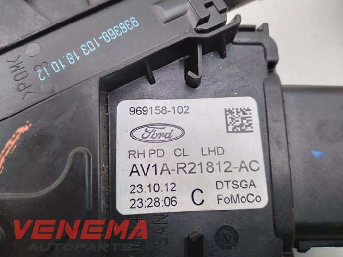 2014387 Front door lock mechanism 4-door, right Ford B-Max 1.0 EcoBoost 12V 100 ...