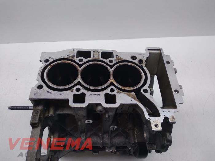 Engine crankcase from a Peugeot 308 (L3/L8/LB/LH/LP) 1.2 12V e-THP PureTech 130 2019