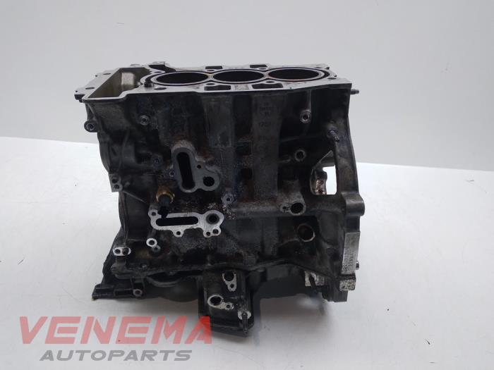 Engine crankcase from a Peugeot 308 (L3/L8/LB/LH/LP) 1.2 12V e-THP PureTech 130 2019