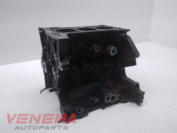 Engine crankcase from a Ford Focus 4 1.0 Ti-VCT EcoBoost 12V 125