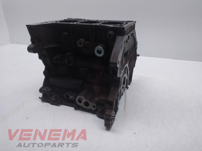 Engine crankcase from a Ford Focus 4 1.0 Ti-VCT EcoBoost 12V 125