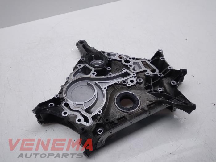 Timing cover from a Mercedes-Benz ML II (164/4JG) 3.5 350 4-Matic V6 24V 2007