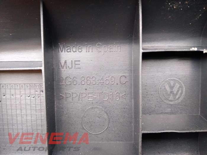 Abdeckung Stürmer Keil hinten van een Volkswagen Polo VI (AW1) 1.0 TSI 12V 2019