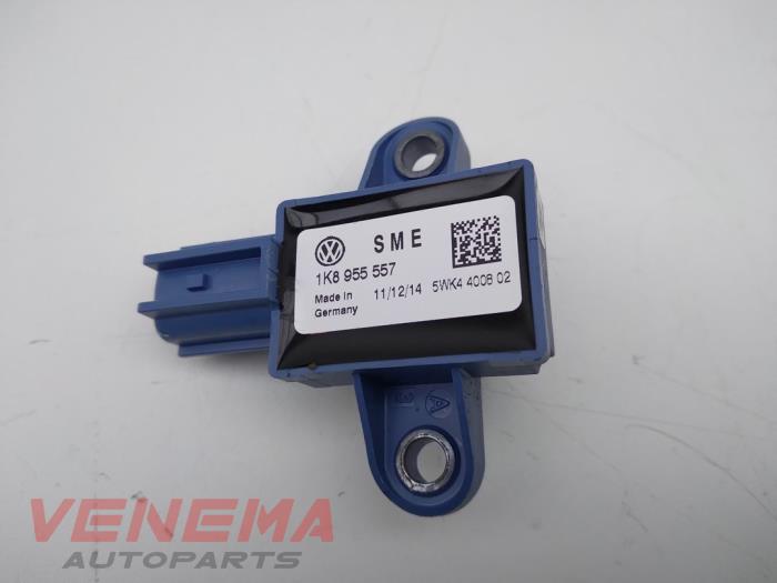 Gebrauchte Airbag Sensor Volkswagen Scirocco (137/13AD) 1.4 TSI 122 16V Preis € 9,99 Margenregelung angeboten von Venema Autoparts