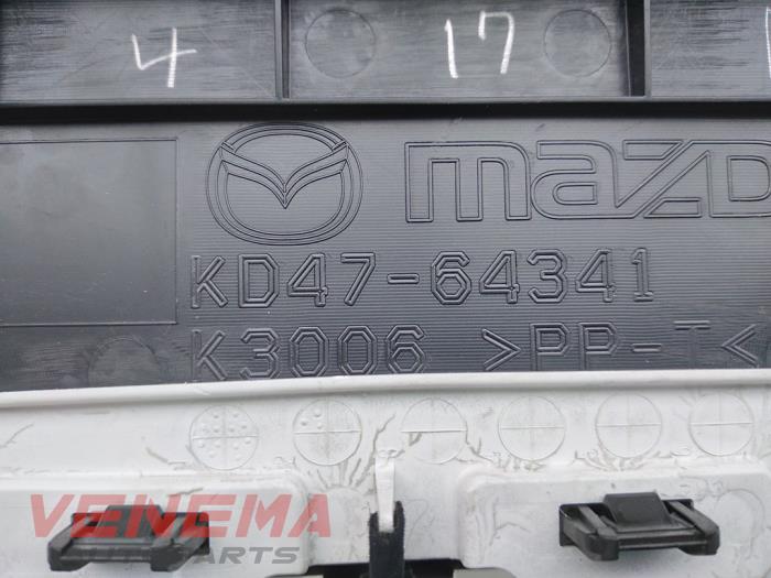 Cubierta varios de un Mazda CX-5 (KE,GH) 2.2 Skyactiv D 16V 4WD 2012