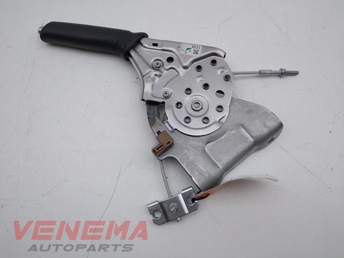 Parking brake mechanism from a Mazda CX-5 (KE,GH) 2.2 Skyactiv D 16V 4WD 2012
