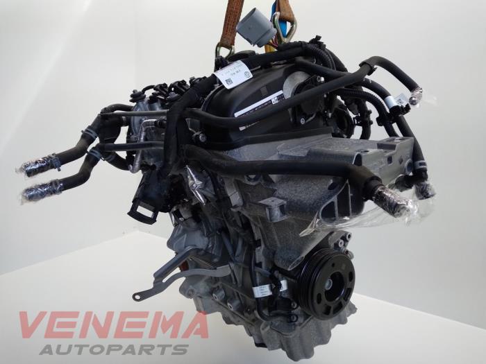 Engine from a Volkswagen Polo VI (AW1) 1.0 MPI 12V 2021