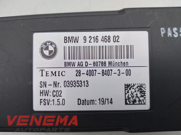 Sitzheizungsmodul van een BMW 3 serie Touring (F31) 320d 2.0 16V 2015