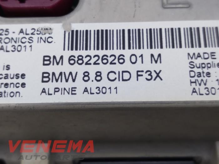 Wyswietlacz nawigacji z BMW 4 serie (F32) 440i xDrive 3.0 TwinPower Turbo 24V 2017