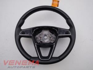 Used Steering wheel Seat Leon ST (5FF) 1.4 TSI EcoFuel 16V Price € 74,99 Margin scheme offered by Venema Autoparts