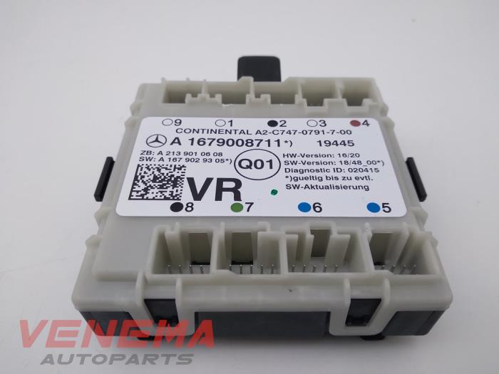 Używane Modul centralnego zamka Mercedes E Estate (S213) E-300de 2.0 Turbo 16V Cena € 18,99 Procedura marży oferowane przez Venema Autoparts