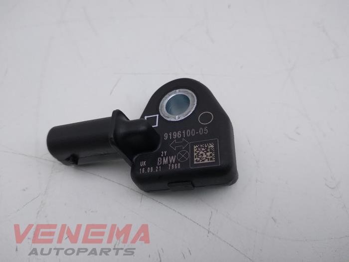 Airbag deployment crash sensor