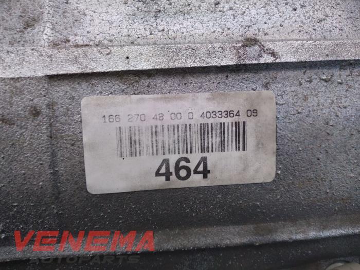 Caja de cambios de un Mercedes-Benz ML III (166) 3.0 ML-350 BlueTEC V6 24V 4-Matic 2014
