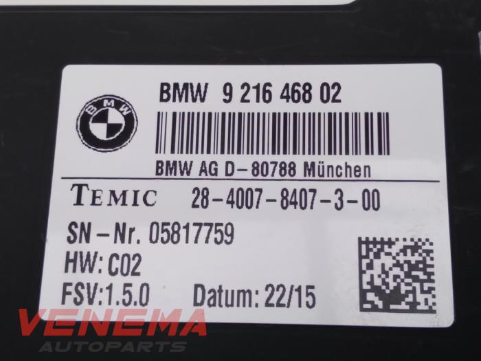 Module de chauffage de siège d'un BMW 2 serie Gran Tourer (F46) 214d 1.5 TwinPower Turbo 12V 2017