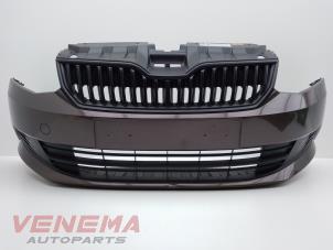 Used Front bumper Skoda Fabia III (NJ3) 1.0 12V Price € 249,99 Margin scheme offered by Venema Autoparts