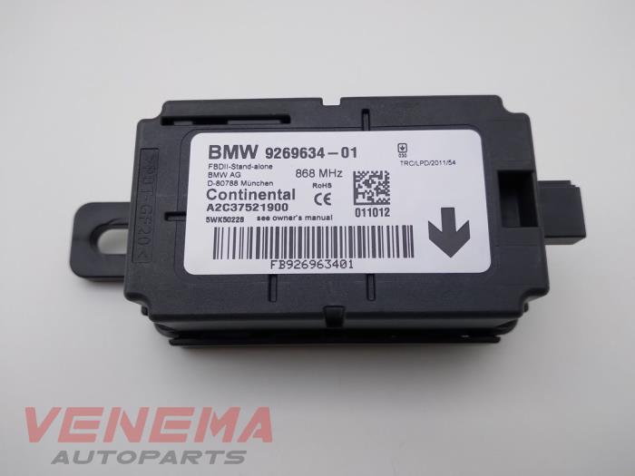 Używane Modul alarmu BMW 1 serie (F20) 116d 2.0 16V Cena € 29,99 Procedura marży oferowane przez Venema Autoparts