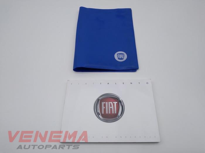 Używane Instrukcja Fiat Talento 1.6 MultiJet Biturbo 120 Cena € 14,99 Procedura marży oferowane przez Venema Autoparts