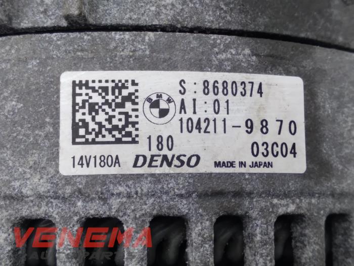Dynamo van een MINI Mini (F55) 1.5 12V One 2019