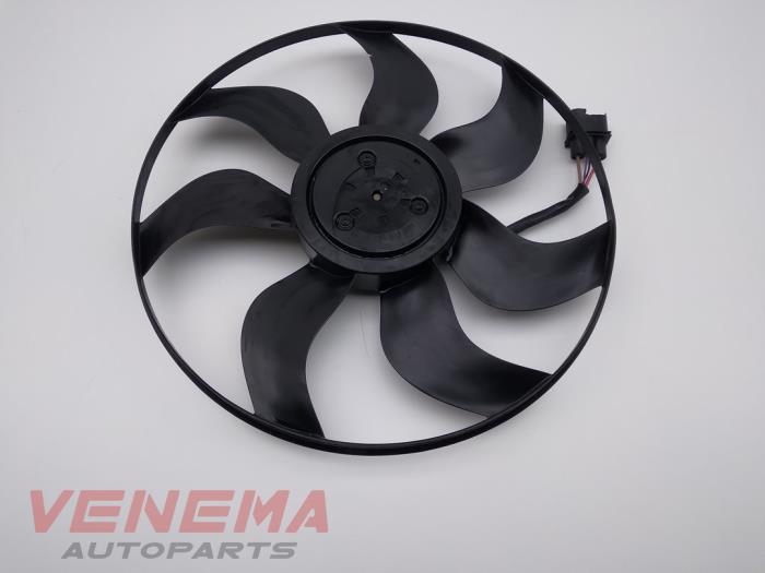 Cooling fans from a Mercedes-Benz C (C205) C-300 2.0 Turbo 16V 2019