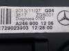 Display unité de contrôle multi media d'un Mercedes-Benz A (W176) 1.5 A-160 CDI, A-160d 16V 2014