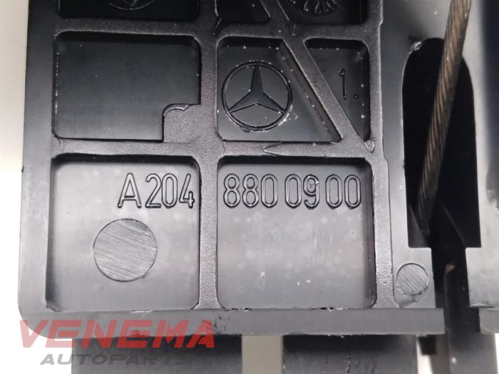 Hood lever from a Mercedes-Benz C (C205) C-300 2.0 Turbo 16V 2019