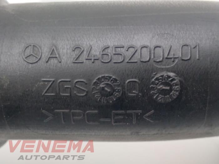 Intercooler hose from a Mercedes-Benz A (W176) 1.5 A-160 CDI, A-160d 16V 2014