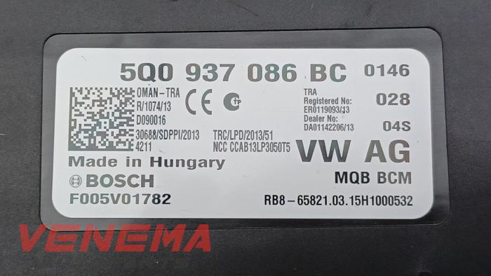 Ordinateur contrôle fonctionnel d'un Volkswagen Passat Variant (3G5) 1.6 TDI 16V 2016