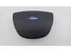 Left airbag (steering wheel) from a Ford Focus C-Max, 2003 / 2007 1.6 TDCi 16V, MPV, Diesel, 1.560cc, 66kW (90pk), FWD, HHDB; EURO4, 2005-02 / 2007-05, DMW 2007