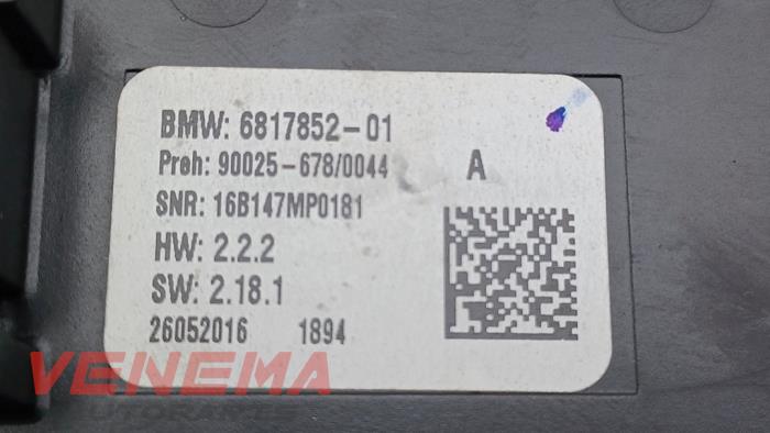 Panneau de commandes chauffage d'un BMW X5 (F15) xDrive 40e PHEV 2.0 2017
