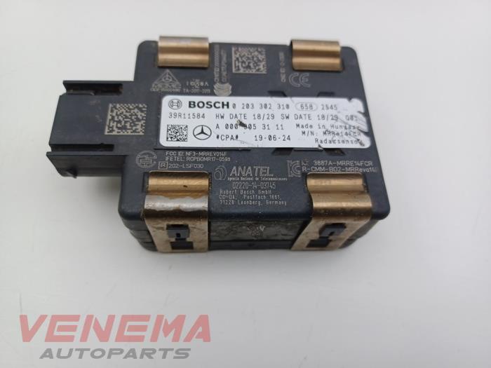 Begagnade Radarsensor Mercedes C Estate (S205) C-300d 2.0 Turbo 16V Pris € 199,99 Marginaltabell erbjuds av Venema Autoparts