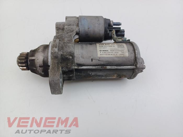 Begagnade Startmotor Seat Ibiza V (KJB) 1.0 12V Pris € 9,99 Marginaltabell erbjuds av Venema Autoparts