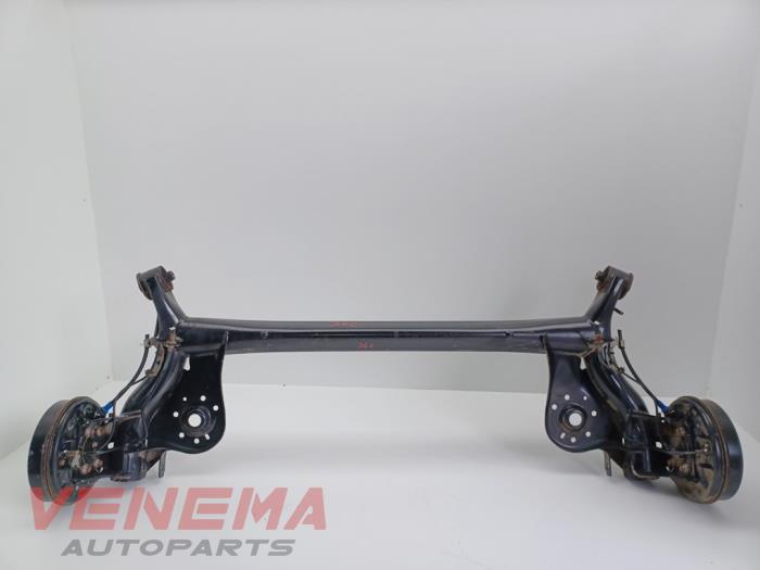 Gebrauchte Hinterachse Vorderradantrieb Citroen C1 1.2 PureTech 82 12V Preis € 44,99 Margenregelung angeboten von Venema Autoparts