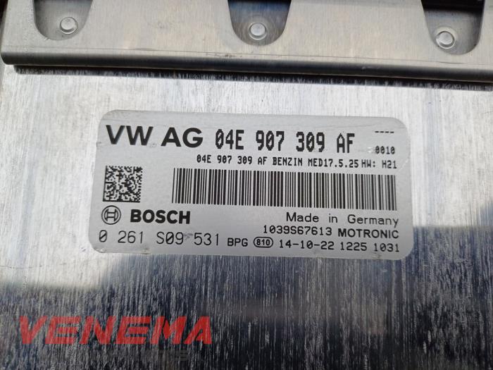 Engine management computer from a Volkswagen Golf Sportsvan (AUVS) 1.2 TSI 16V 2015