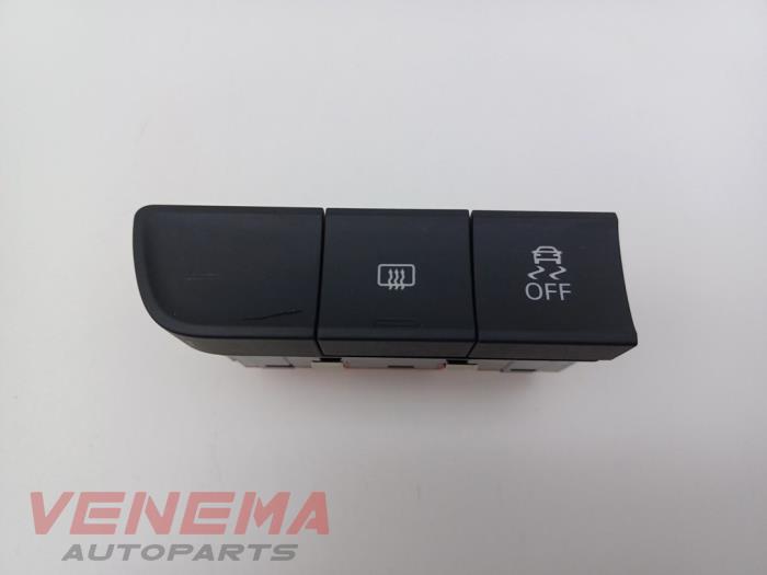 Usados Interruptor Audi A1 Sportback (8XA/8XF) 1.0 TFSI Ultra 12V Precio € 9,99 Norma de margen ofrecido por Venema Autoparts