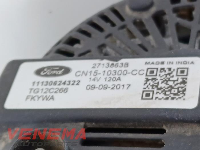 Dynamo from a Ford Ka+ 1.2 Ti-VCT 2018