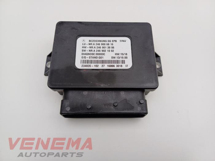 Używane Modul hamulca postojowego Mercedes A (W176) 2.0 A-250 Turbo 16V Cena € 19,99 Procedura marży oferowane przez Venema Autoparts