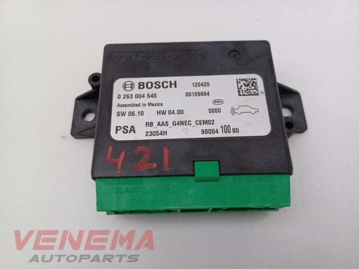 Begagnade PDC-modul Peugeot 208 I (CA/CC/CK/CL) 1.4 16V Pris € 24,99 Marginaltabell erbjuds av Venema Autoparts